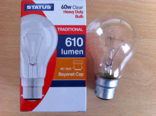 old style incandescent light bulbs